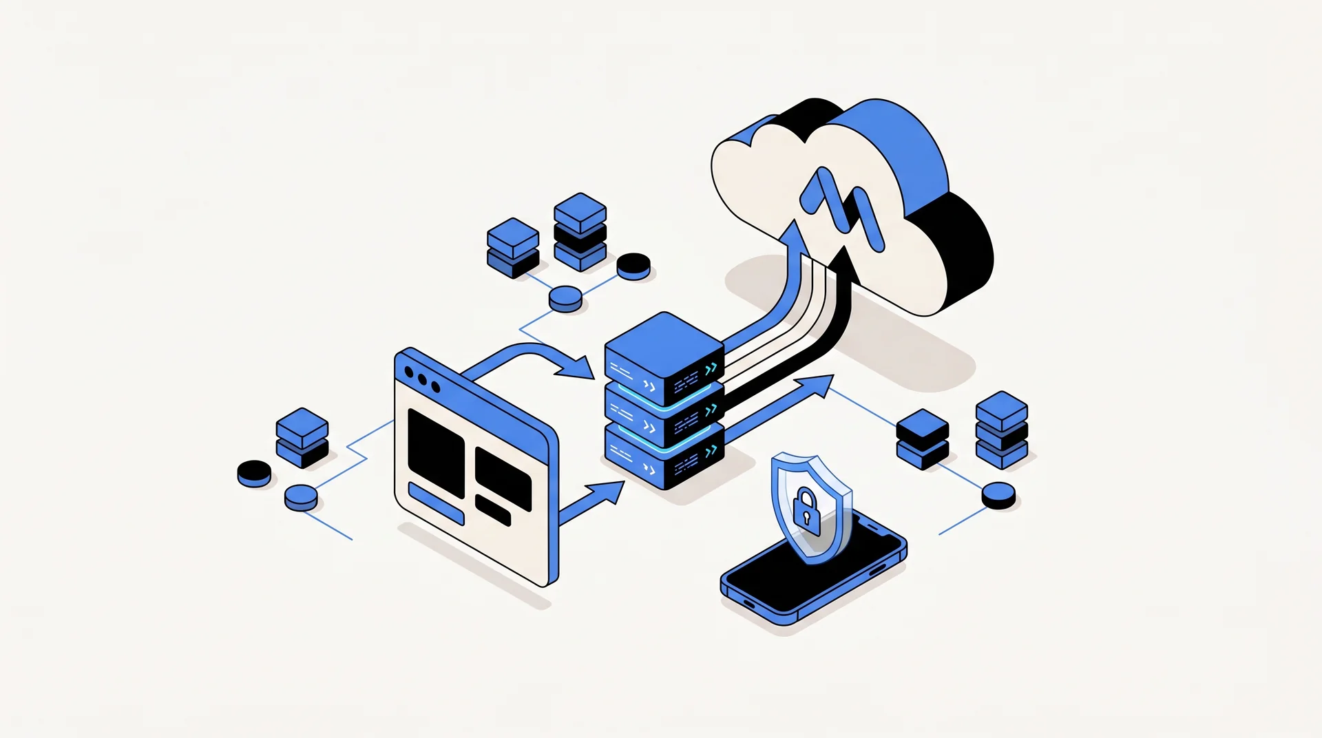 Illustration du flux Pixel Meta et Conversions API sur Shopify