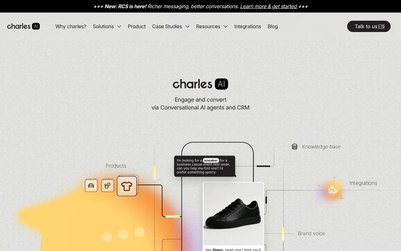 Charles homepage