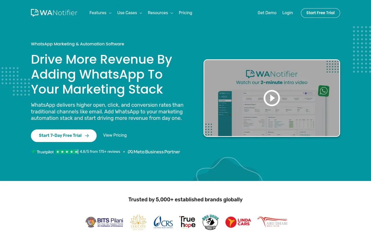 WANotifier website